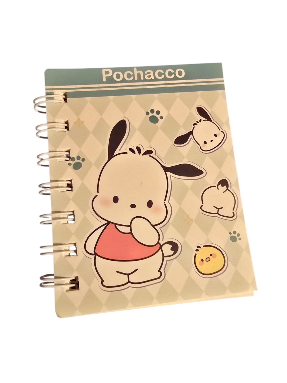 Pochacco Mini Notebook Set + 6 Gel Pens Sanrio Stationery Bundle Kawaii Gift Set - Picture 4 of 12